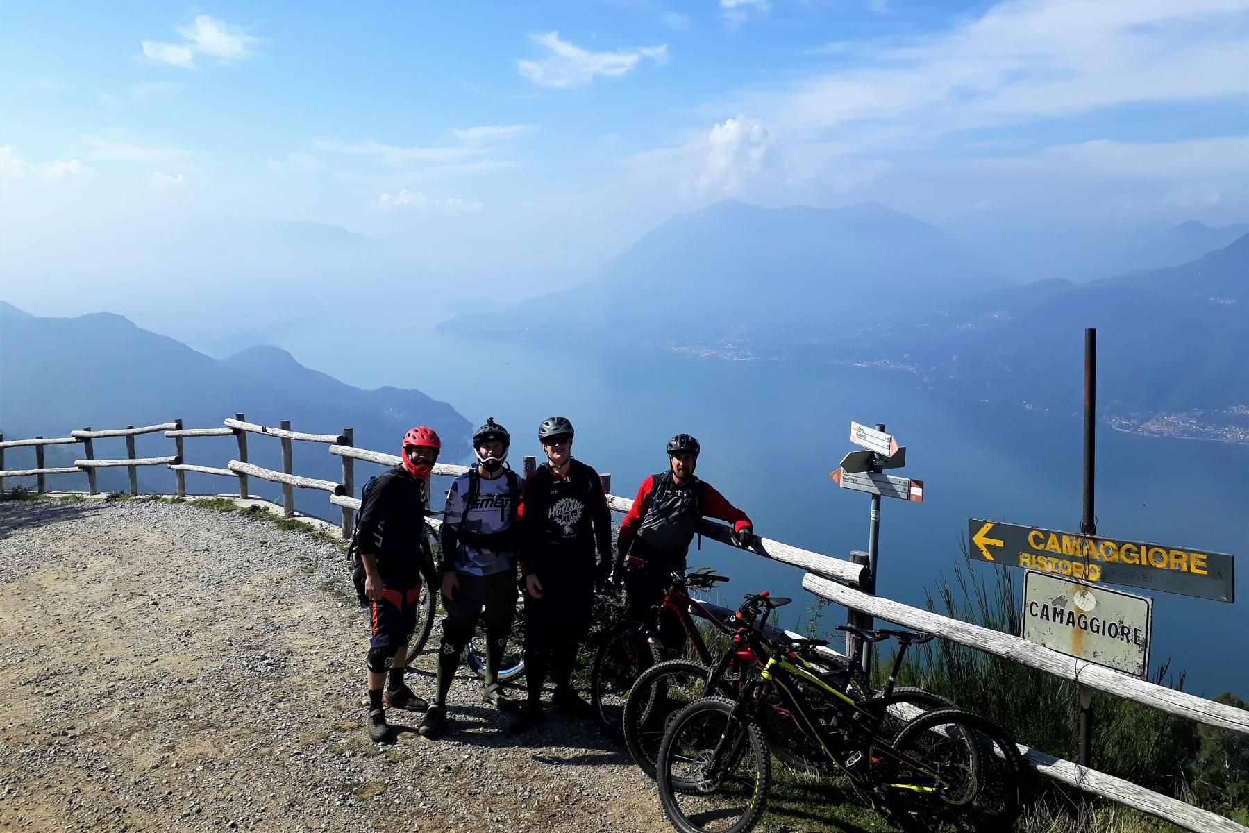 MTB guided tour Alpe Giumello and Monte Legnoncino